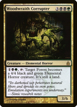 Woodwraith Corrupter (240) [Ravnica: City of Guilds]