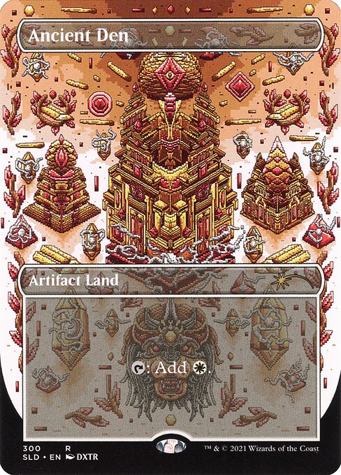 Ancient Den (300) [Secret Lair Drop] [Borderless]