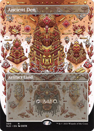 Ancient Den (300) [Secret Lair Drop] [Borderless]