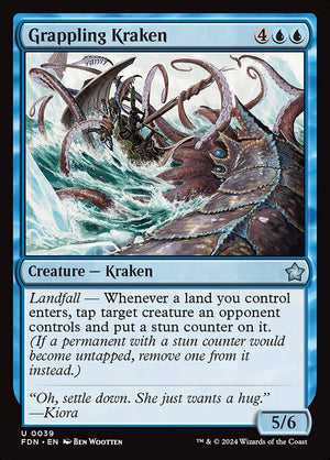 Grappling Kraken (39) [Foundations]