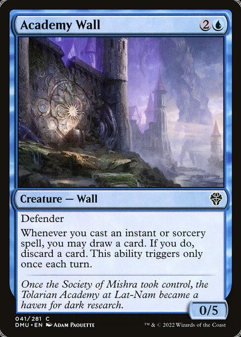 Academy Wall (41) [Dominaria United]