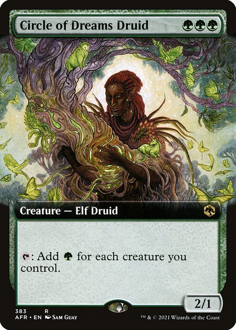 Circle of Dreams Druid (383) [Adventures in the Forgotten Realms] [Extended Art]