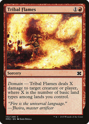 Tribal Flames (132) [Modern Masters 2015]