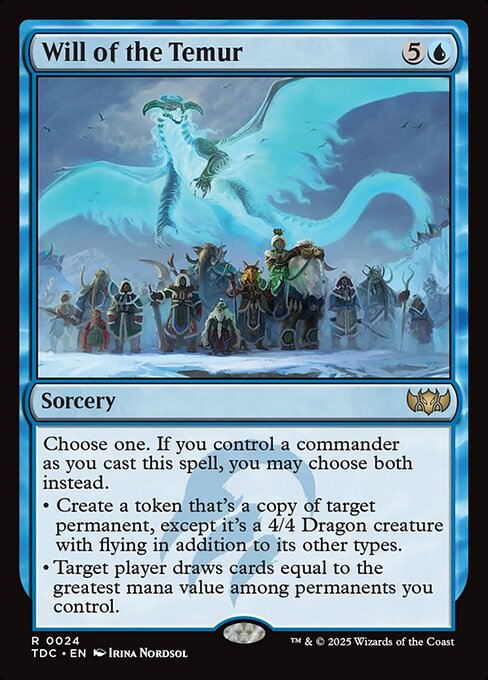 Will of the Temur (24) [Tarkir: Dragonstorm Commander]