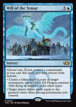 Will of the Temur (24) [Tarkir: Dragonstorm Commander]