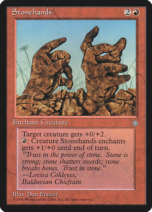 Stonehands (219) [Ice Age]