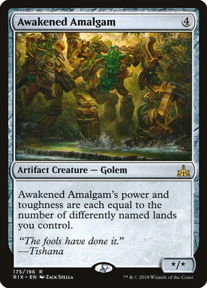 Awakened Amalgam (175) [Rivals of Ixalan]