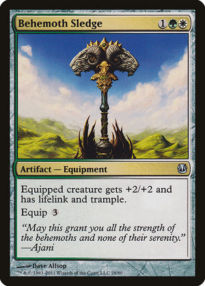 Behemoth Sledge (28) [Duel Decks: Ajani vs. Nicol Bolas]