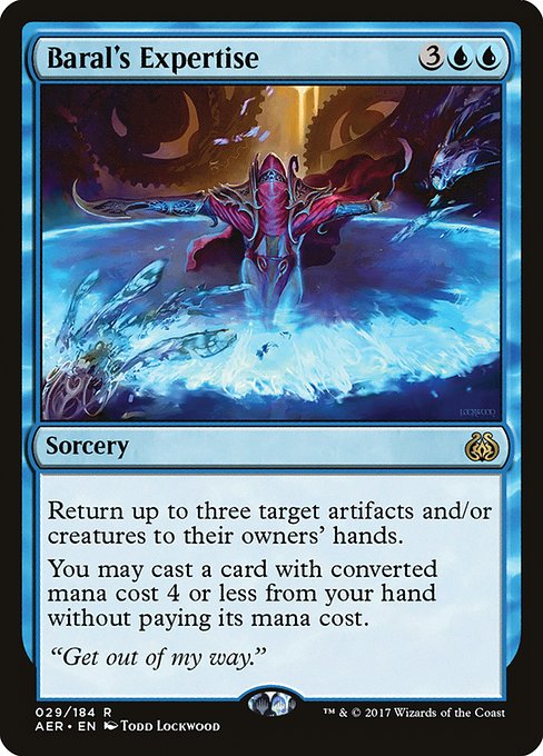 Baral's Expertise (29) [Aether Revolt]