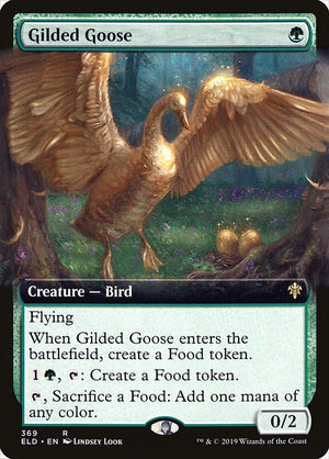 Gilded Goose (369) [Throne of Eldraine] [Extended Art]