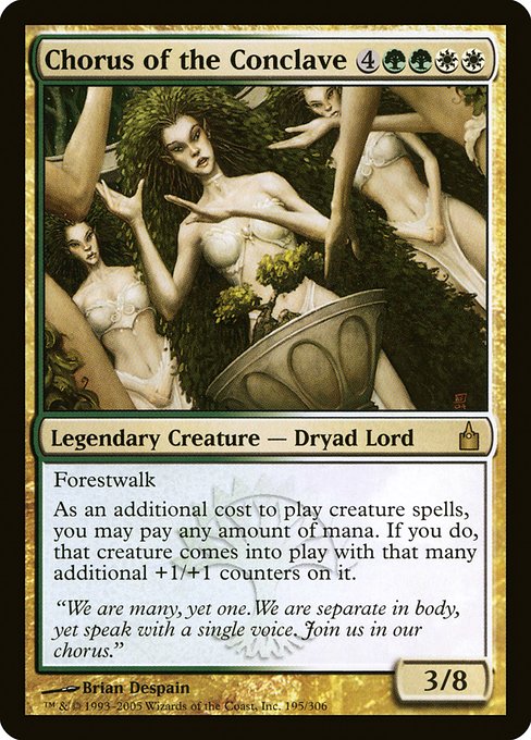 Chorus of the Conclave (195) [Ravnica: City of Guilds]