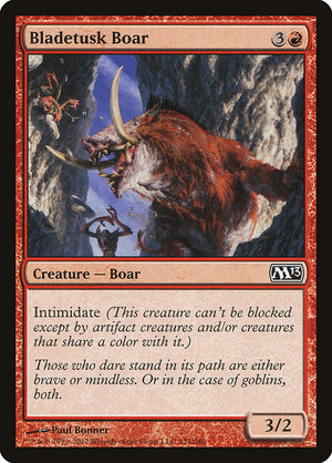 Bladetusk Boar (121) [Magic 2013]
