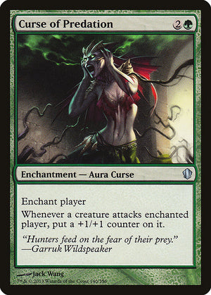 Curse of Predation (140) [Commander 2013]