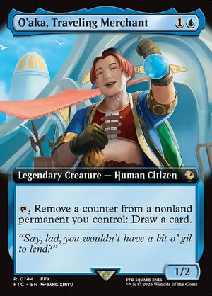 O'aka, Traveling Merchant (144) [Final Fantasy Commander]