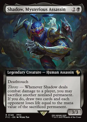 Shadow, Mysterious Assassin (148) [Final Fantasy Commander]