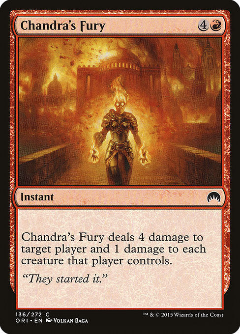 Chandra's Fury (136) [Magic Origins]