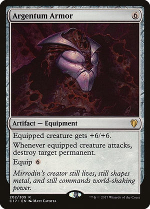 Argentum Armor (202) [Commander 2017]