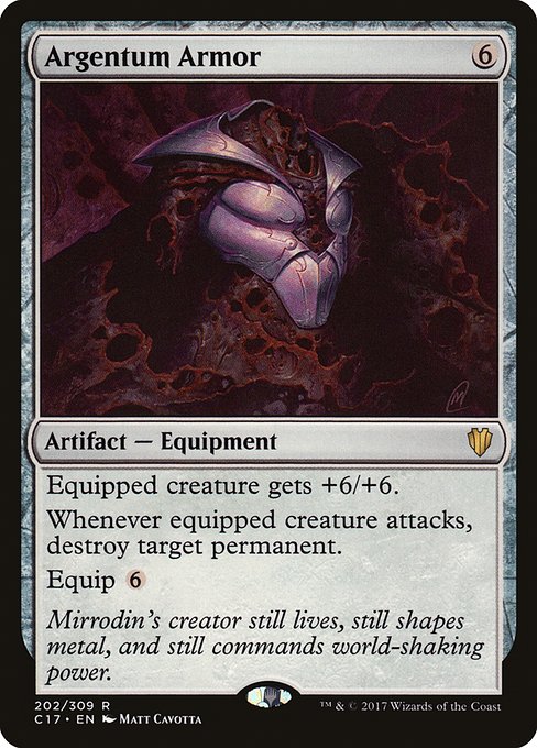 Argentum Armor (202) [Commander 2017]