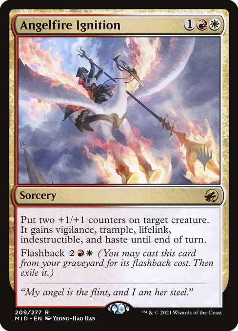 Angelfire Ignition (209p) [Innistrad: Midnight Hunt Promos]
