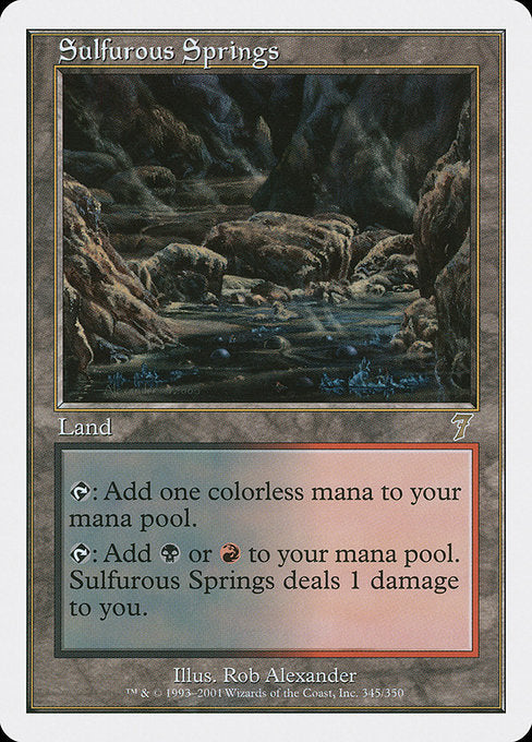 Sulfurous Springs (345) [Seventh Edition]