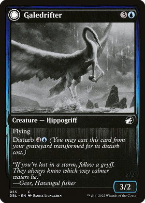 Galedrifter // Waildrifter (55) [Innistrad: Double Feature]