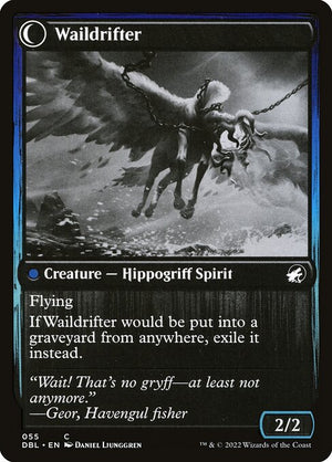 Galedrifter // Waildrifter (55) [Innistrad: Double Feature] Reverse