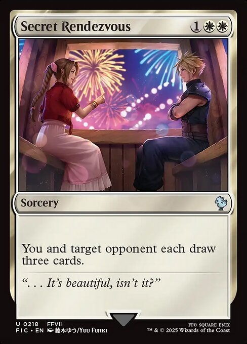 Secret Rendezvous (218) [Final Fantasy Commander]