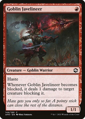 Goblin Javelineer (144) [Adventures in the Forgotten Realms]