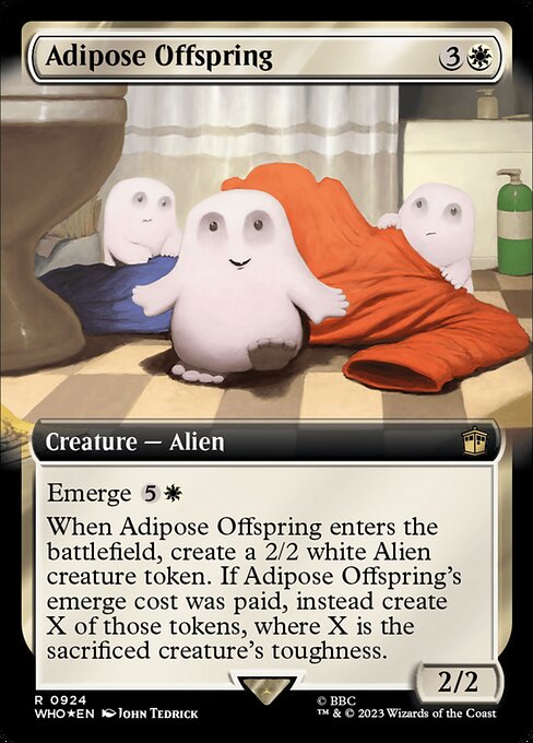 Adipose Offspring (924) [Doctor Who] [Extended Art]