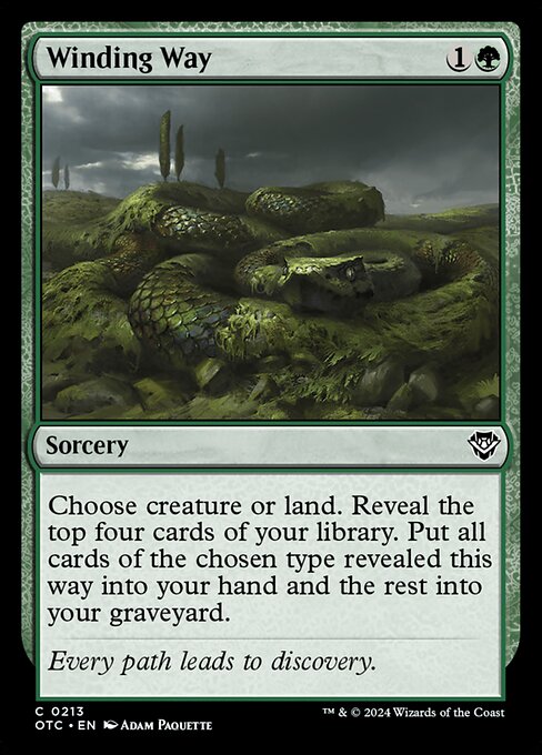 Winding Way (213) [Outlaws of Thunder Junction Commander]