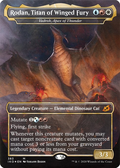 Vadrok, Apex of Thunder (383) [Ikoria: Lair of Behemoths] [Borderless]