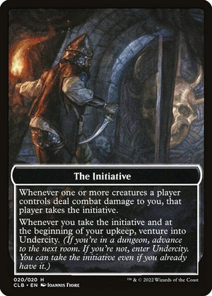 Undercity // The Initiative (20) [Battle for Baldur's Gate Oversized Cards] Reverse