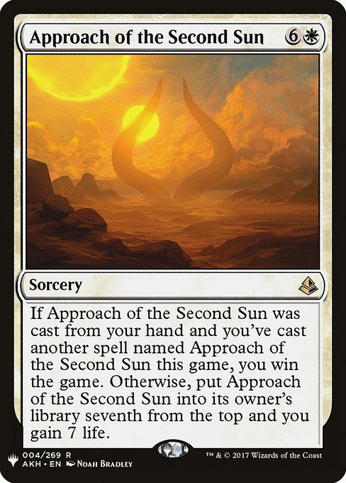 Approach of the Second Sun (AKH-4) [The List]