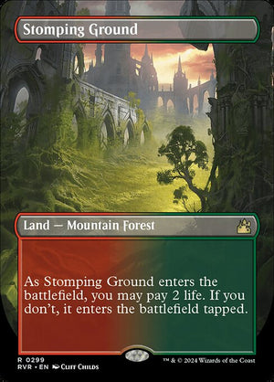 Stomping Ground (299) [Ravnica Remastered] [Borderless]