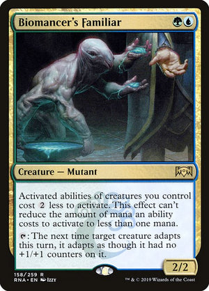 Biomancer's Familiar (158) [Ravnica Allegiance]