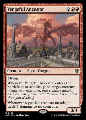 Vengeful Ancestor (163) [Murders at Karlov Manor Commander]