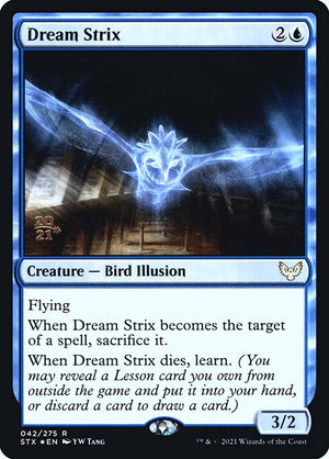 Dream Strix (42s) [Strixhaven: School of Mages Promos]