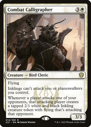 Combat Calligrapher (14) [Commander 2021]