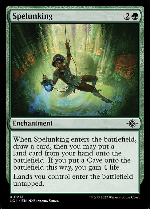 Spelunking (213) [The Lost Caverns of Ixalan]