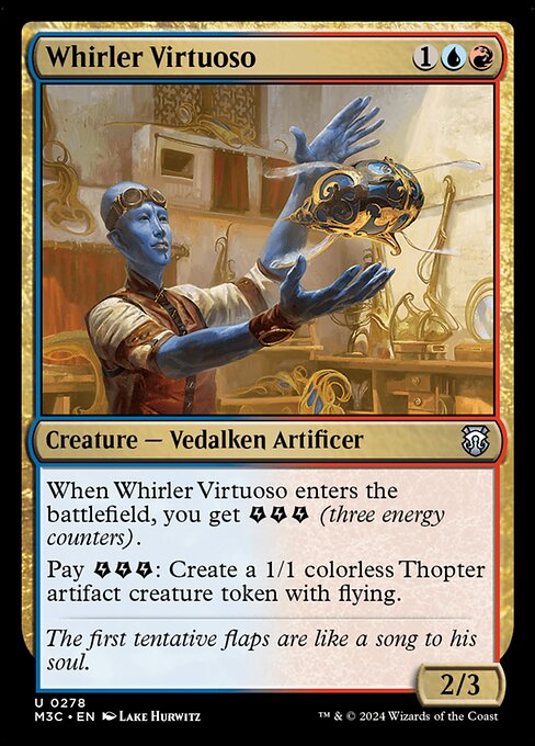 Whirler Virtuoso (278) [Modern Horizons 3 Commander]