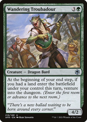 Wandering Troubadour (210) [Adventures in the Forgotten Realms]