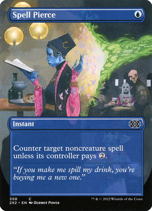 Spell Pierce (350) [Double Masters 2022] [Borderless]