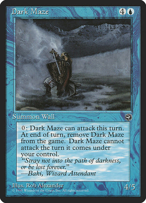 Dark Maze (25b) [Homelands]