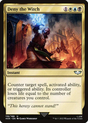 Deny the Witch (116) [Warhammer 40,000 Commander]