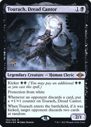 Tourach, Dread Cantor (102s) [Modern Horizons 2 Promos]