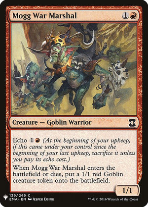 Mogg War Marshal (EMA-139) [The List]
