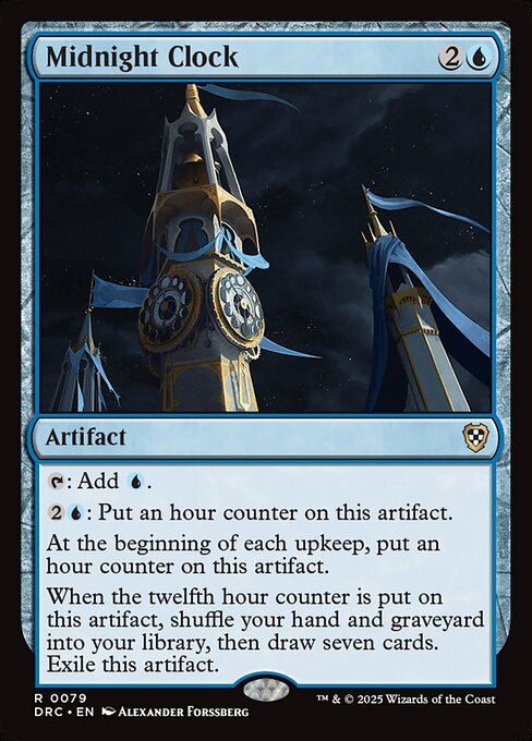Midnight Clock (79) [Aetherdrift Commander]