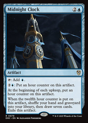 Midnight Clock (79) [Aetherdrift Commander]