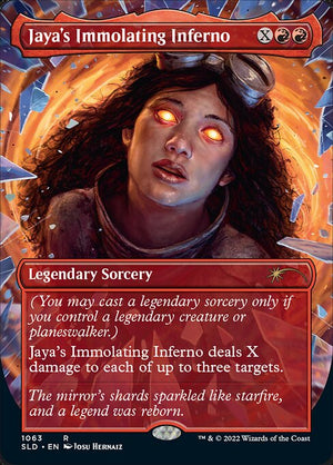 Jaya's Immolating Inferno (1063) [Secret Lair Drop] [Borderless]