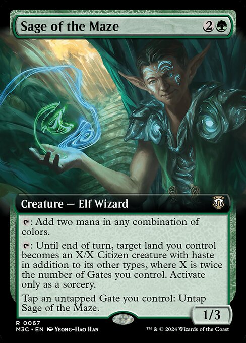 Sage of the Maze (67) [Modern Horizons 3 Commander]